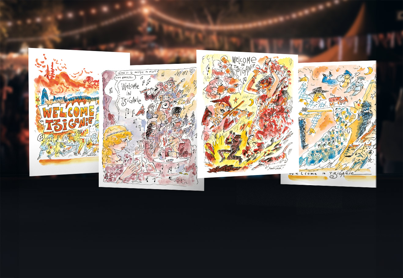 AFFICHES INÉDITES DE JOANN SFAR